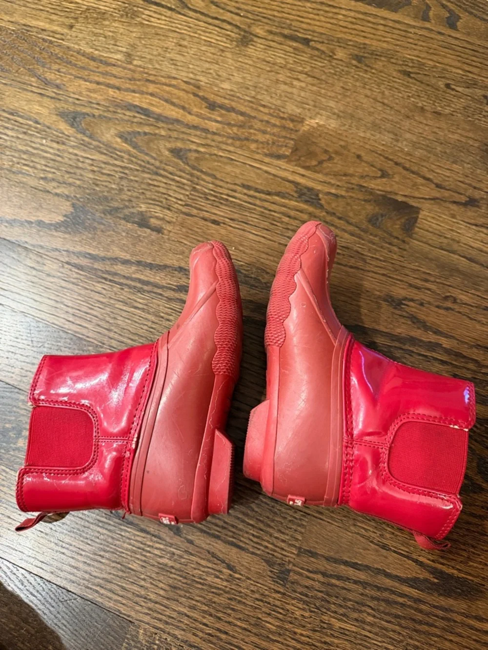 Sperry Red Waterproof Duck Boots - Kids size 12